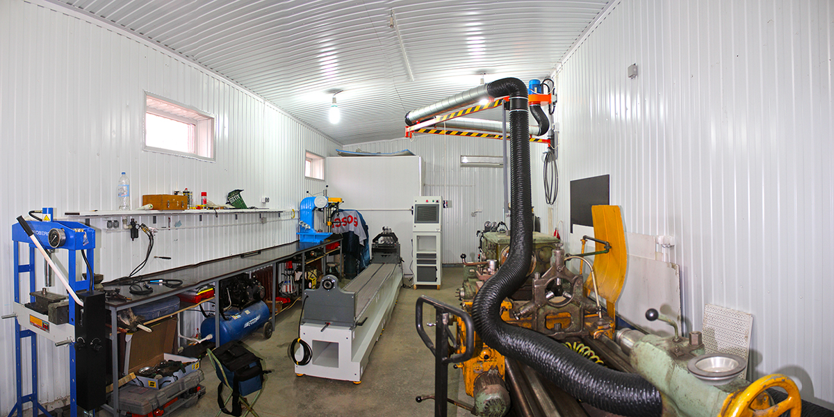 Оборудование в цеху