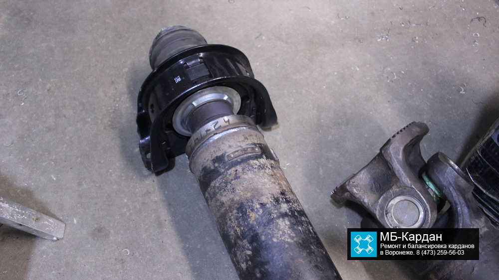 Замена подвесного MAN TGA