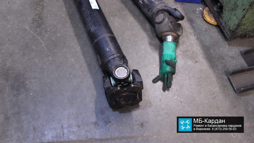 Замена крестовин