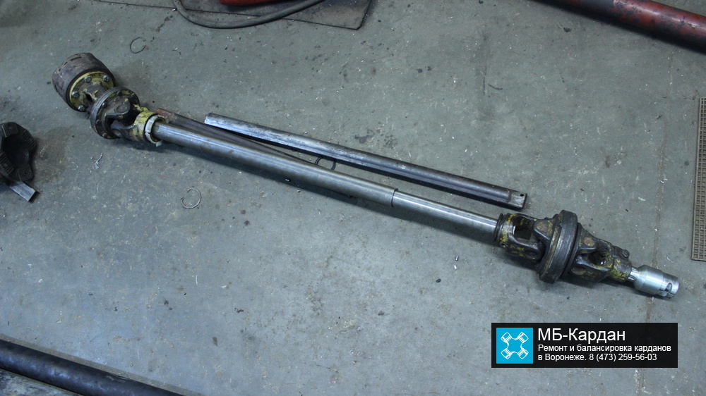 Замена шлицевого соединения